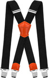 1 x RAW Customer Returns Decalen - Suspenders - Black man 1 One size - RRP €24.0