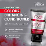 1 x Brand New Joanna Ultra Color - Color Protection Conditioner for Mahogany and Cherry Red Natural and Colored Hair - Ammonia-free - Color refreshment and intensification in 3 minutes - 100 ml - RRP €9.98