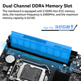 1 x RAW Customer Returns SHANGZHAOYUAN LGA 1151 Motherboard, H110 Gaming Mainboard for Intel 6-9th Gen Core i3 i5 i7 Pentium, Celeron Series Processors, DDR4, PCIe 3.0 2.0, NVME NGFF M.2, SATA 6Gbps,VAG, HDMI Compatible - RRP €79.66