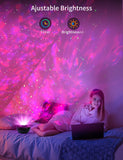 1 x RAW Customer Returns Amouhom LED starry sky projector, starlight projector with remote control Bluetooth 5.0 4 brightness levels gifts for party Christmas bedroom playroom - RRP €30.24