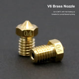 1 x RAW Customer Returns V5 J-Head i3 MEGA hotend 12V with 2pcs V6 hardened steel nozzle 0.4mm 5pcs V6 brass nozzles 0.4mm for Anycubic Mega i3, Prusa I3 Series 3D Printer Parts Upgrades - RRP €18.14