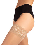 1 x RAW Customer Returns CALZITALY Medical Hold-Up Stockings High Graduated Compression S, M, L, XL Skin color, black 140 DEN Made in Italy XL, Beige  - RRP €24.83