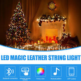 1 x RAW Customer Returns 20m Outdoor LED String Lights, 20m LED Tube Lights, 20m LED String Lights with Plug, App Controlled, Music Sync, Smart Bluetooth, LED String Lights, Indoor and Outdoor - RRP €16.13