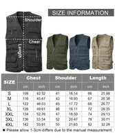 1 x RAW Customer Returns KTWOLEN Men s Cotton Fishing Vest Travel Pockets Vest Sports Fishing Work Jacket Reporter Hunting Photographers Outdoor Vest Safari Jackets Waistcoat, A-green, L - RRP €34.49