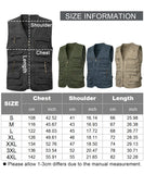 1 x RAW Customer Returns KTWOLEN Men s Cotton Fishing Vest Travel Pockets Vest Sports Fishing Work Jacket Reporter Hunting Photographers Outdoor Vest Safari Jackets Waistcoat, A-green, L - RRP €34.49