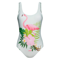 1 x RAW Customer Returns Dedoles one-piece swimsuit women s recycled polyamide swimwear many fun designs oriental sea mandala flamingo cherries, color tropical flamingo, size. XXL - RRP €35.28