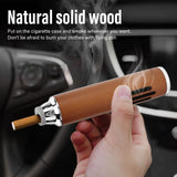 1 x Brand New Portable Car Ashtray, Portable Mini Cigarette Case, Large Capacity for Storing 10 Cigarette Butts, Anti Soot Flying Cigarette Cover, for Storing Cigarette Ash Silver  - RRP €11.38