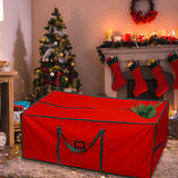 5 x Brand New Christmas tree storage bag, JOFONY red Christmas tree bag, 600D Oxford fabric Christmas tree bag with carrying handle, transport bag for Christmas tree bag up to 220 cm 148 x 48 x 64 cm  - RRP €78.0