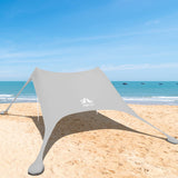 1 x RAW Customer Returns Night Cat Beach Tent Lycra Shade Tent Beach Shelter Awning Sun Shelter UV Protection UPF 50 with Sandbag Anchor for Beach Picnic Fishing Camping - RRP €106.22