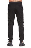 1 x RAW Customer Returns Tansozer Jogging Bottoms Men s Cotton Training Trousers Men s Sports Trousers Men s Long Slim Fit Jogging Bottoms Gym Fitness Trousers Men s Zip Pockets Boys Black L - RRP €32.26