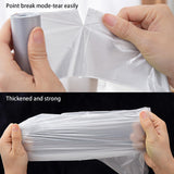 9 x RAW Customer Returns Sadocom 3L Small Garbage Bag, 300pcs, 30 35cm, Trash cans for mini table trash can, bathroom office car trash bag, food trash bag, white - RRP €147.06