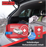 2 x RAW Customer Returns 3 in 1 Set Car First Aid Kit - Car first aid kit, safety vest, warning triangle - breakdown kit accident accessories for cars - RRP €39.98