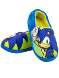 1 x RAW Customer Returns Sonic The Hedgehog Children s House Slippers Blue 35 - RRP €21.95