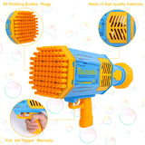 6 x Brand New Herefun Bubble Gun, 88 Holes Automatic Bubble Machine Set, Gatling Bubble Machine, Bubble Blower Toy for Kids Birthday Carnival Garden Wedding Gifts - RRP €168.12