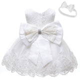 1 x RAW Customer Returns LZH Girl 3D Lace Flower Skirt Sleeveless Party Princess Dress - RRP €24.58