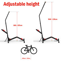 1 x RAW Customer Returns Stryser Floor Bicycle Stand Vertical Parking 4 support points  - RRP €49.99