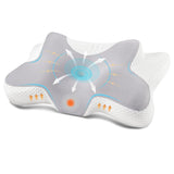 1 x RAW Customer Returns DONAMA Memory foam neck pillow, pillow for sleeping on the sides, back and stomach - RRP €42.99