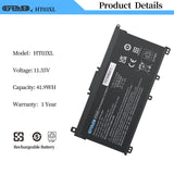 1 x RAW Customer Returns OYOMBA L11119-855 HT03XL Laptop Battery for HP Pavilion 14-CE 14-CF 14-CK 14-cm 14-DH 14-DK 14-DF 14-MA 14Q-CS 14Q-CY 15-CS 15-DQ 15-DA - DB 15-CW 17-by 17-CA 240 250 255 G7 340 348 G5 L11421-2C2 - RRP €35.64