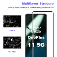 54 x Brand New Tieeyivv protective film for OnePlus 11 tempered glass protective glass and camera protective film, full coverage screen protector, bubble-free, scratch-resistant, 9H hardness, anti-fingerprint - RRP €648.0