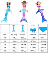 1 x RAW Customer Returns shepretty mermaid tail with bikini set for girls swimming costumes cosplay,wpDH06 46,140 - RRP €25.01