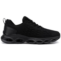 1 x RAW Customer Returns FATES TEX Fully Waterproof Men s Sneakers Outdoor Fashion Casual Running Shoes Sports Running Fitness Sneakers Running Shoes A-Pirate Black, 45 EU  - RRP €50.41