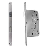 1 x RAW Customer Returns Bever Klophaus Bever bathroom toilet door lock changing room lock Bever 280 Z DIN left DIN right - RRP €15.0