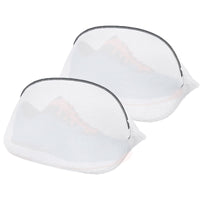 6 x Brand New CHLD 2 pieces laundry net for shoes, sneaker laundry bags for washing machine, travel socks shoe laundry net with zipper premium laundry net 2 PCS for shoes  - RRP €60.42