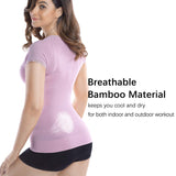 1 x Brand New MD Super Soft Control Shapewear Sleeveless Short Sleeve Shirts for Women Small Purple - RRP €24.0