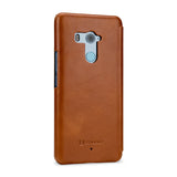 1 x Brand New STILGUT Book Type Case, leather case for HTC U11 U11 Plus . Side-folding flip case made of genuine leather for the HTC U11 U11 Plus , cognac with clip - RRP €30.24