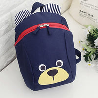 1 x RAW Customer Returns MOTOLIMO Children s Backpack Anti Lost Kids Backpack Mini Bear School Bag for Baby Boys Girls Toddlers 1-3 Years Navy Blue  - RRP €13.34