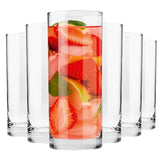 1 x RAW Customer Returns Krosno glasses for water juice and drinks For drinks and water Set of 6 pieces 300 ML Basic collection Classic shape Lead-free glass Perfect for home restaurant and parties - RRP €28.14