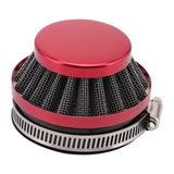 1 x RAW Customer Returns GOOFIT 58MM Air Filter Replacement for 2 STROKE 47cc 49cc Scooter ATV Pocketbike Mini Quad Red - RRP €32.4