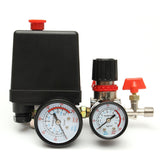 1 x RAW Customer Returns MASUNN 125Psi Air Compressor Pressure Valve Regulator Regulator Gauges - RRP €22.13