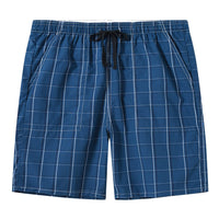 1 x RAW Customer Returns MoFiz Kids Boys Pajamas Shorts Cotton Plaid Shorts with Pockets 3 Pack-05 XL 15-16 Years  - RRP €30.76