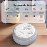 1 x RAW Customer Returns BondFree White Noise Machine Sleep Aid White Noise Sound Machine with 16 Soothing Sounds and Sleep Timer Adjustable Volume USB Rechargeable for Babies and Adults - RRP €18.14