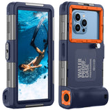 1 x RAW Customer Returns Lanhiem Professional IP68 15M Underwater Waterproof Case for iPhone Samsung Huawei Xiaomi, Compatible with phones up to 6.9 inches, suitable for diving snorkeling surfing - RRP €41.3