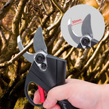 1 x RAW Customer Returns RUIZHI Electric Garden Shears 21V, 30 mm cutting diameter tree shears Electric branch shears with 2 batteries, battery branch shears, electric garden shears, hand grass shears, lawn shears, boxwood shears - RRP €70.81