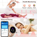 1 x RAW Customer Returns Smartwatch Women, 1.32 inch Touchscreen Wristwatch with Bluetooth Call, IP67 Waterproof Fitness Tracker with Sleep Monitor Heart Rate Monitor Blood Pressure, Music Control, Pedometer Sports Watch for Android iOS - RRP €59.99