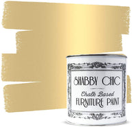 2 x RAW Customer Returns Shabby Chic, furniture varnish, chalk based, 125 ml, gold coloured antique look, 125 ml - RRP €19.66