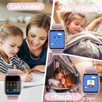 1 x RAW Customer Returns YEDASAH Smartwatch Kids - Children Smartwatch Girls Boys With Alarm Clock 26 Games Learning Card Audiobook Camera Video Player Music Recorder Calculator Calendar Flashlight Pedometer - RRP €39.99