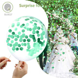 8 x Brand New Green White Balloons - RRP €81.68