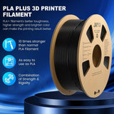 1 x RAW Customer Returns JAYO PLA Filament 1.75mm, PLA Plus 3D Printer Filament 1.1kg Spools, Neatly Wound Filament, Dimensional Accuracy - 0.02, Toughness PLA Blue Gray - RRP €16.99