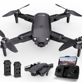 1 x RAW Customer Returns GPS Drone with Camera for Adults 4K HD Camera Drone with Brushless Motor Auto Return Home 5G WiFi Transmission Foldable FPV RC Quadcopter UAV Altitude Hold Follow Me 36 Min - RRP €108.19