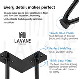 1 x RAW Customer Returns 4 10cm Hairpin Table Legs, La Vane Set of 4 Modern Style DIY Metal Furniture Feet Hairpin Legs with Floor Protector Screws for Desk Cabinet Night Stand - RRP €18.14