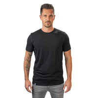 1 x RAW Customer Returns ALPIN LOACKER Merino Shirt Men - Premium Merino T-Shirt Men s Short Sleeve I Thermal Top Men and Functional Shirt for Outdoor I Merino Underwear Men, Black M - RRP €49.4