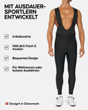 1 x RAW Customer Returns DANISH ENDURANCE Men s Cycling Bib Pants M Black Black 1-Pack - RRP €45.95