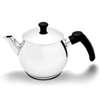 1 x RAW Customer Returns Turkish Tea Kettle Teapot Caydanlik Demlik Induction Suitable Kettle Black Model 2  - RRP €33.23