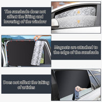 1 x RAW Customer Returns ZATOOTO Car Sun Shade Magnetic, Car Privacy Window, Car Sun Shade Baby, Car Window Darkening, More Magnets - RRP €27.13