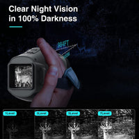 2 x RAW Customer Returns Night vision device, digital night vision 1080P full HD outdoor infrared monocular, 5X digital zoom 300m full dark viewing distance, for bird watching, hunting, camping, traveling - RRP €100.82