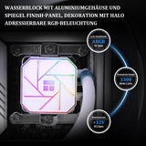 1 x RAW Customer Returns Thermalright AQUA ELITE 360 V3 Liquid CPU Cooler, 360 Series Cooling, 3 x 120mm PWM Fans, S-FDB Bearings, for AMD AM4 AM5, INTEL LGA1150 1151 1155 1156 1200 2011 1700, - RRP €59.9